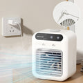 3-in-1 Tragbarer Kühlventilator mit 2-Stufen-Nebelfunktion