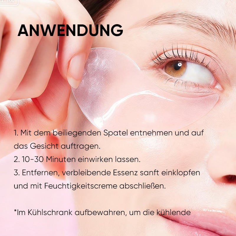 Das Peptid-Kollagen-Hydrogel-Augenpflaster (60 Pflaster)