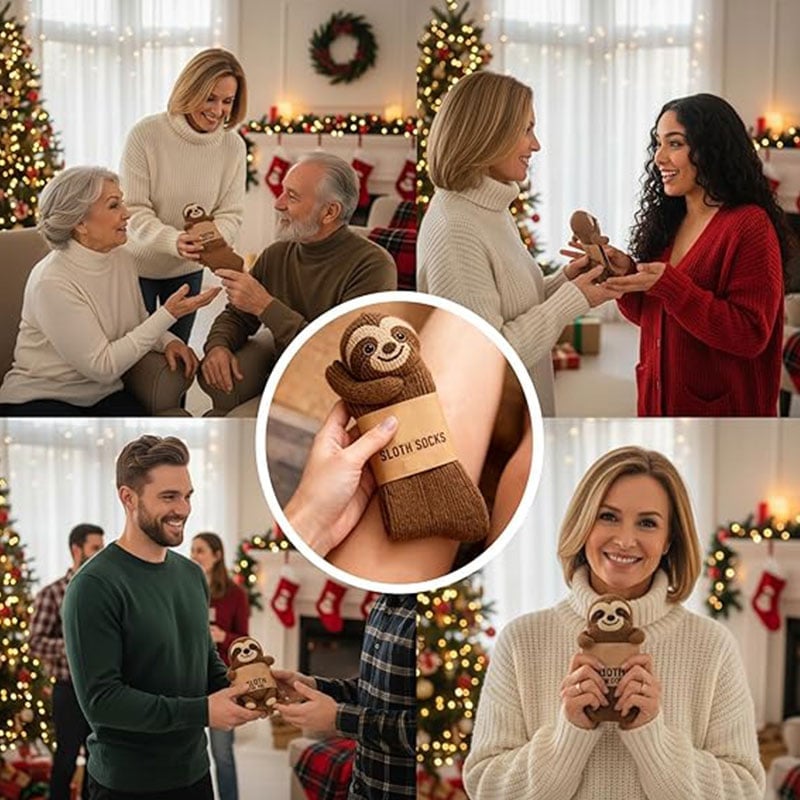 3D-gestrickte Tiersocken