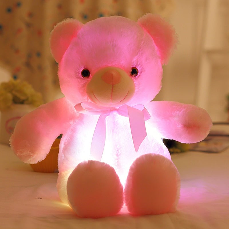 LED Leuchtender Teddybär Plüsch