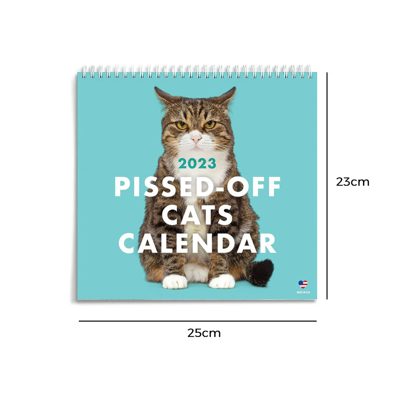 😾2023 Angepisste Katzen Kalender
