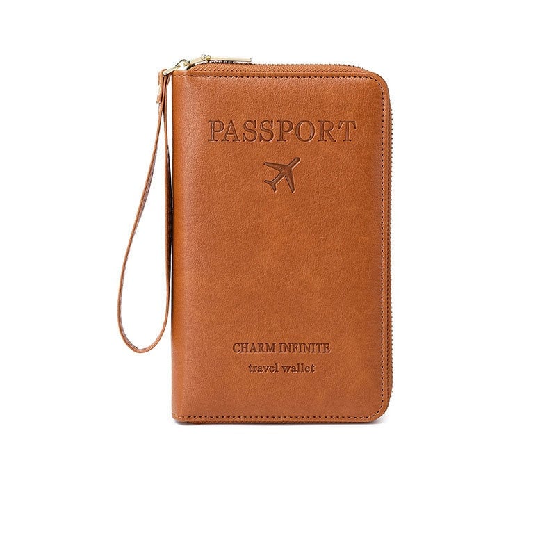 Multifunktionale RFID Reisepass-Brieftasche