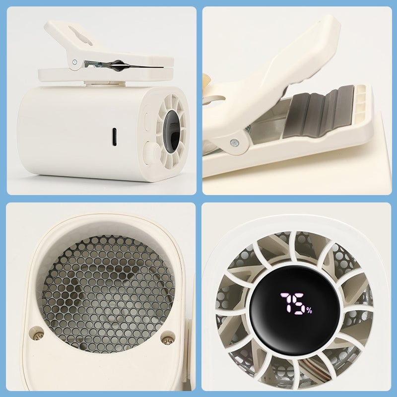 Clip-On Ventilator fürs Auto