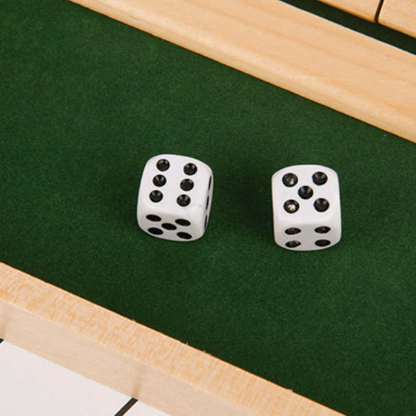 Shut The Box Game – Lustiges Tisch-Mathe-Spiel für Erwachsene und Kinder