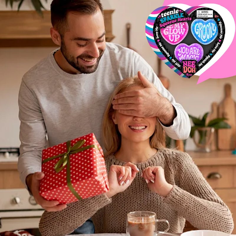 Stressabbau-Spielzeug zum Valentinstag