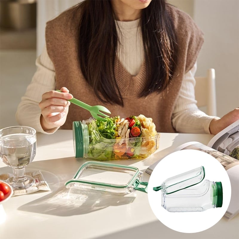 Kreativer Salat-Pod