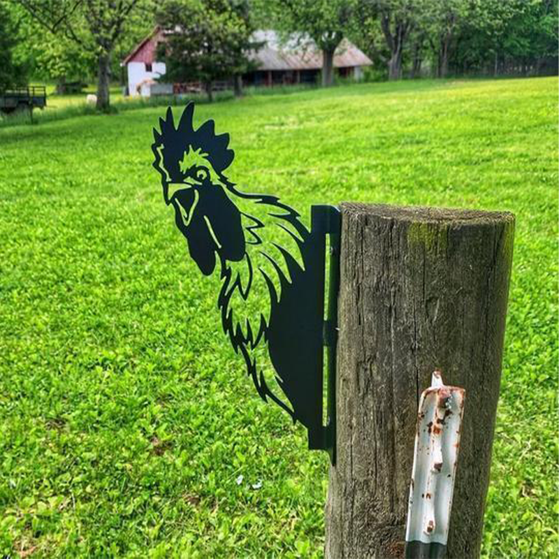 Bauerhof Metall Kunst Außendekoration