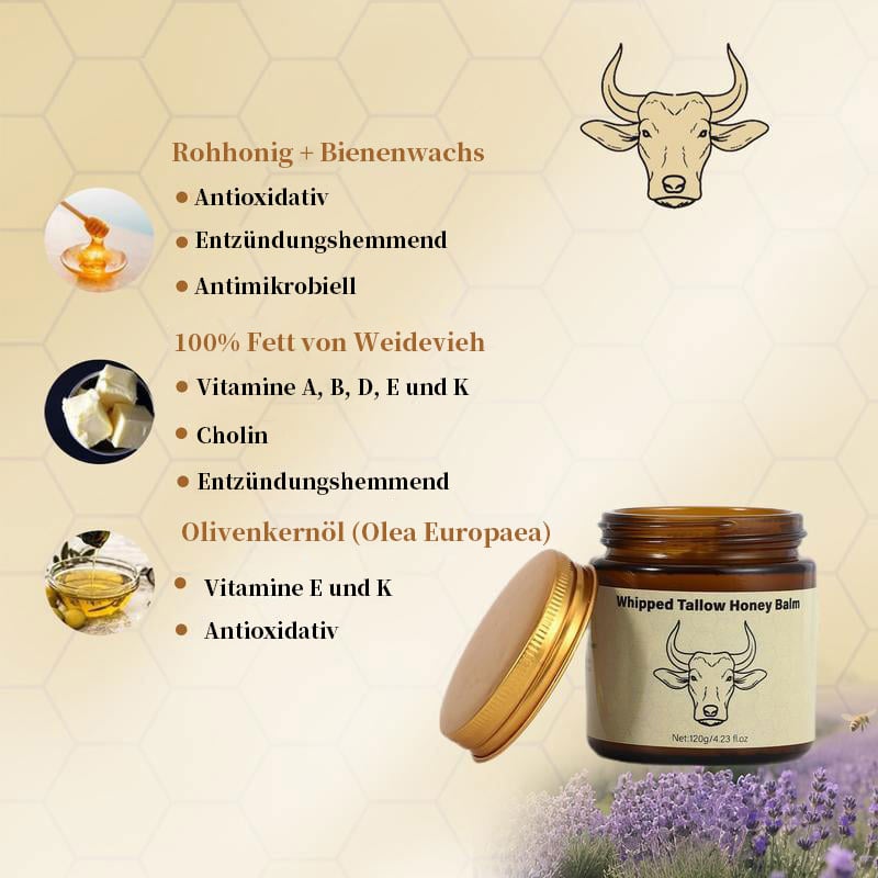 Feuchtigkeitsspendender Balsam mit Rinderfett