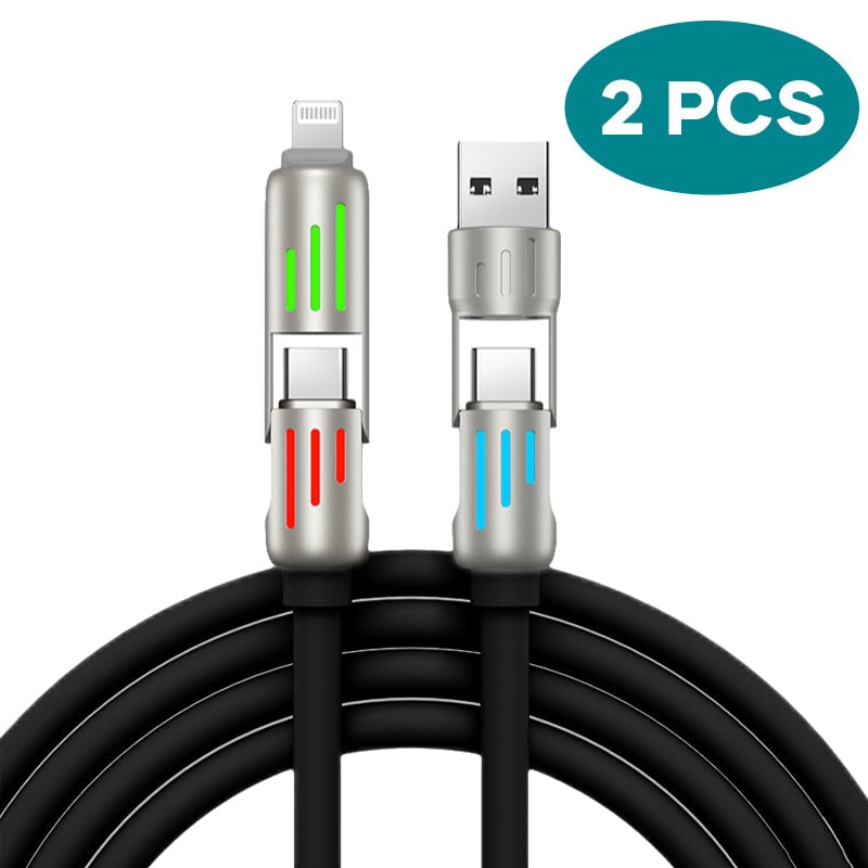 New 240W 4-in-1  USB-C-Kabel