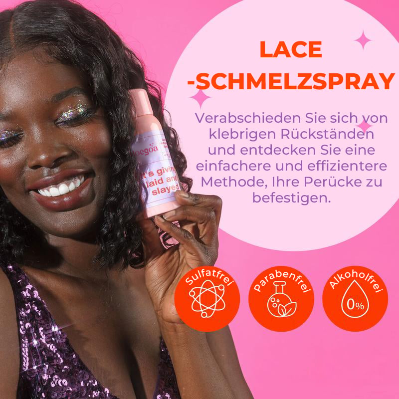 Ascheschmelzendes Spray für Spitzenperücken