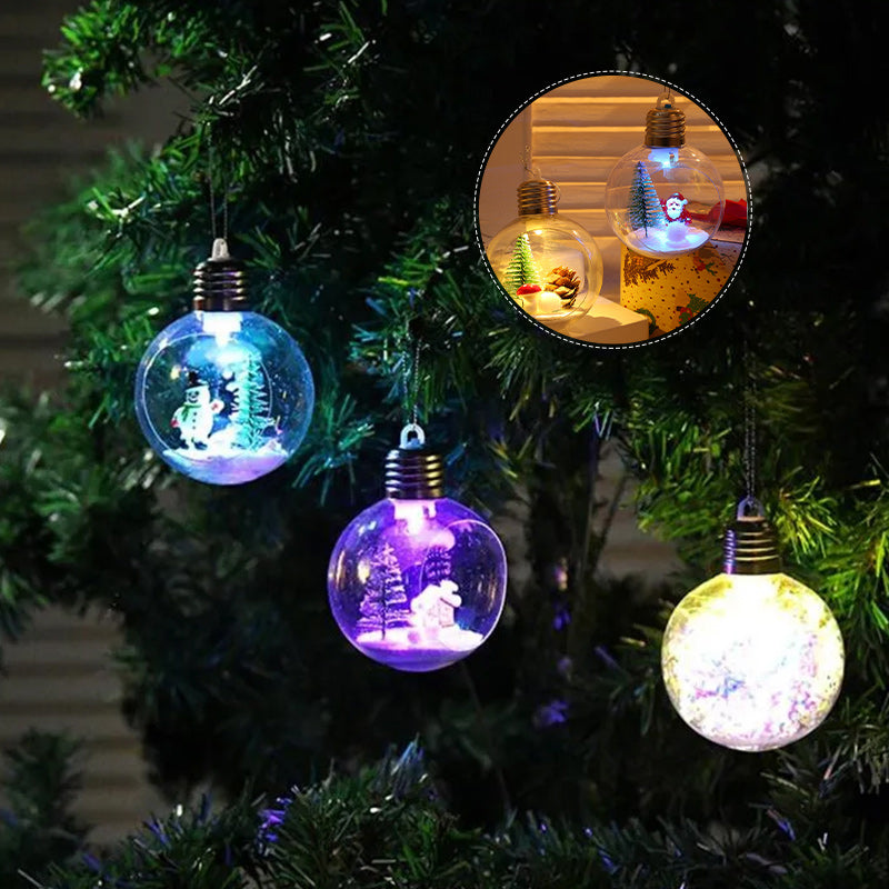 Christbaumschmuck Leuchtkugeln