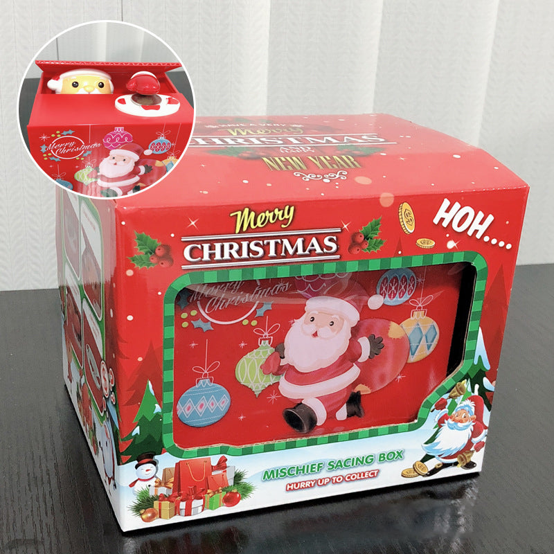 Weihnachtsmann Sparschwein