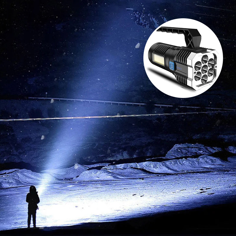 Multifunktionale LED-Taschenlampe mit hoher Helligkeit