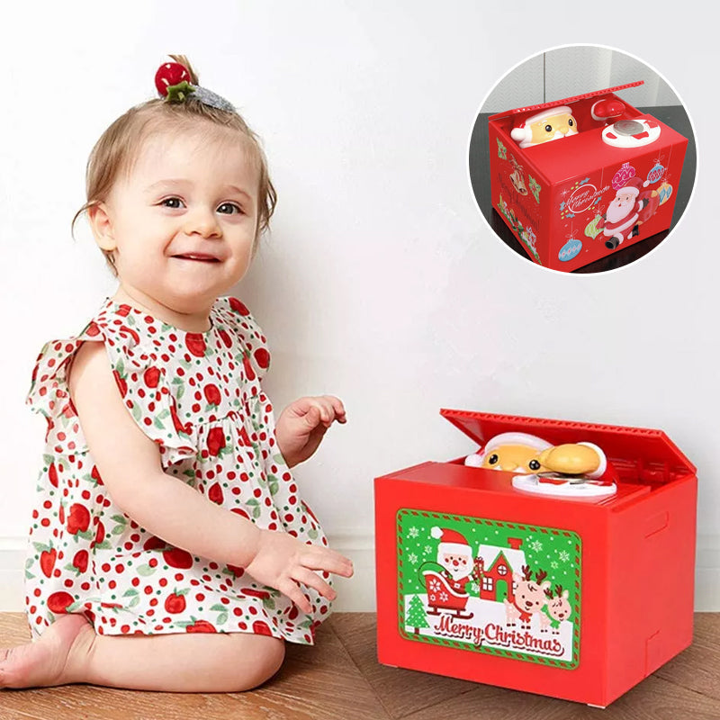 Weihnachtsmann Sparschwein