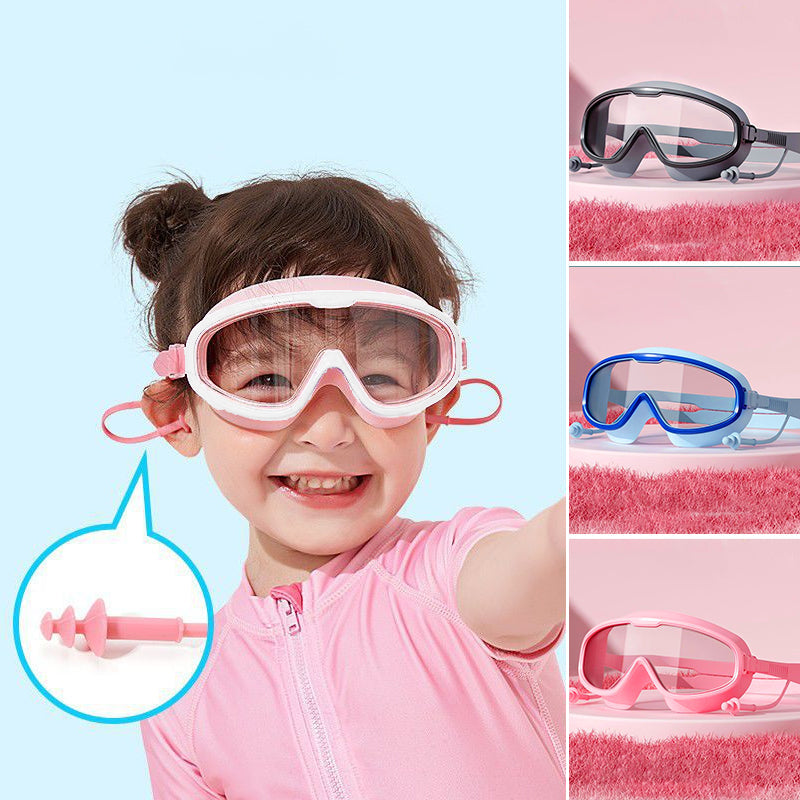 HD großem Rahmen wasserdicht und beschlagfrei Schwimmbrille🥽