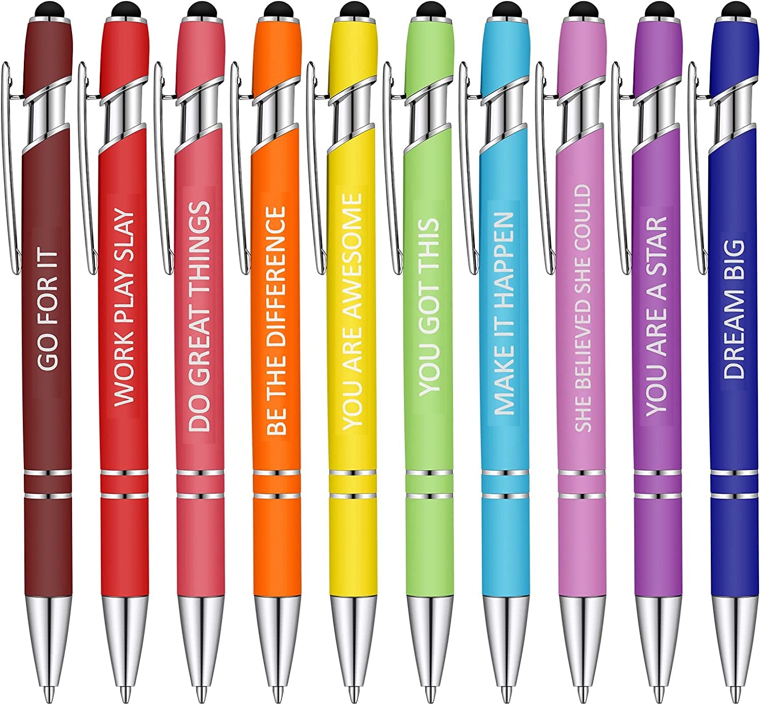 10 Stück lustiges Stift-Set(Schwarze Tinte)