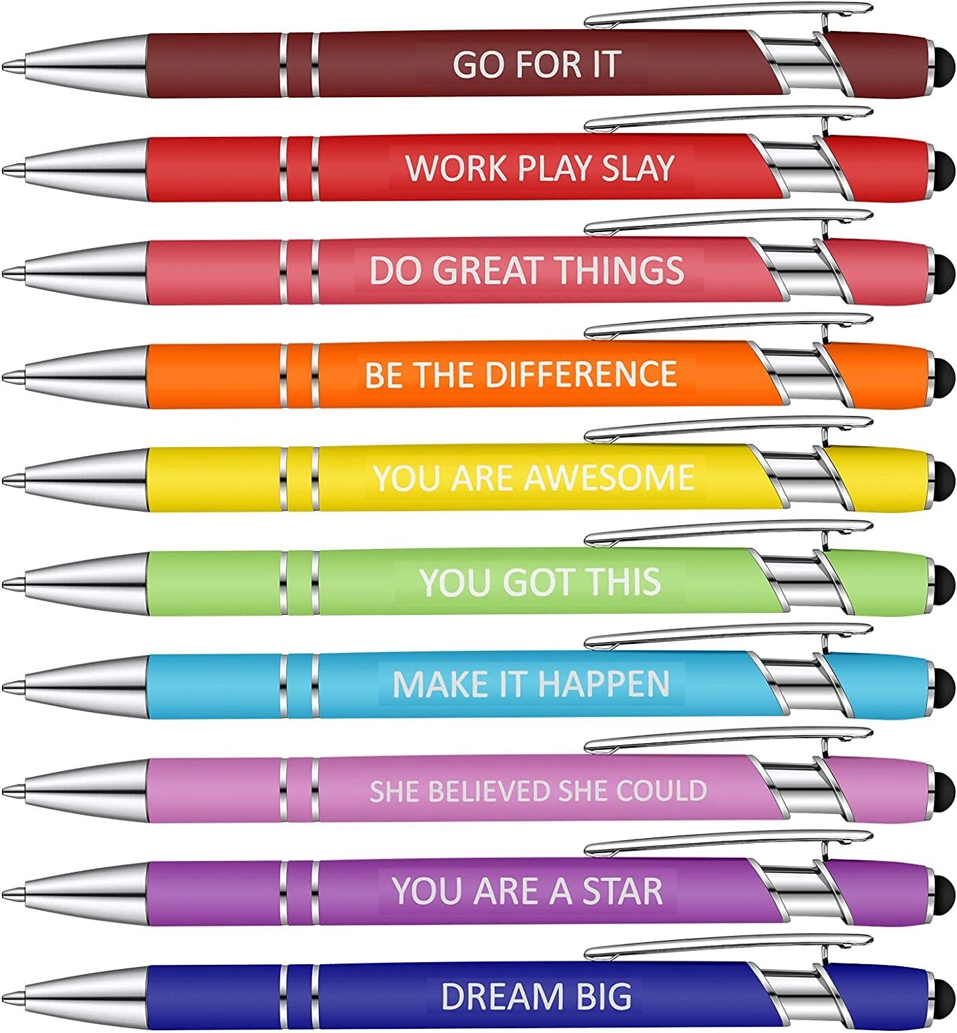 10 Stück lustiges Stift-Set(Schwarze Tinte)