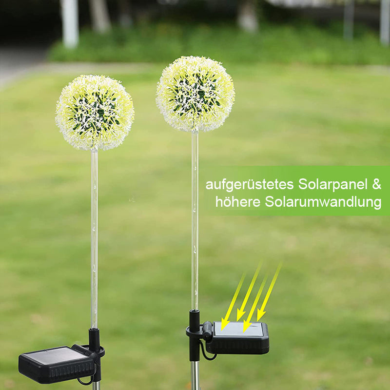 Dekorative Solar-Löwenzahn-Leuchte