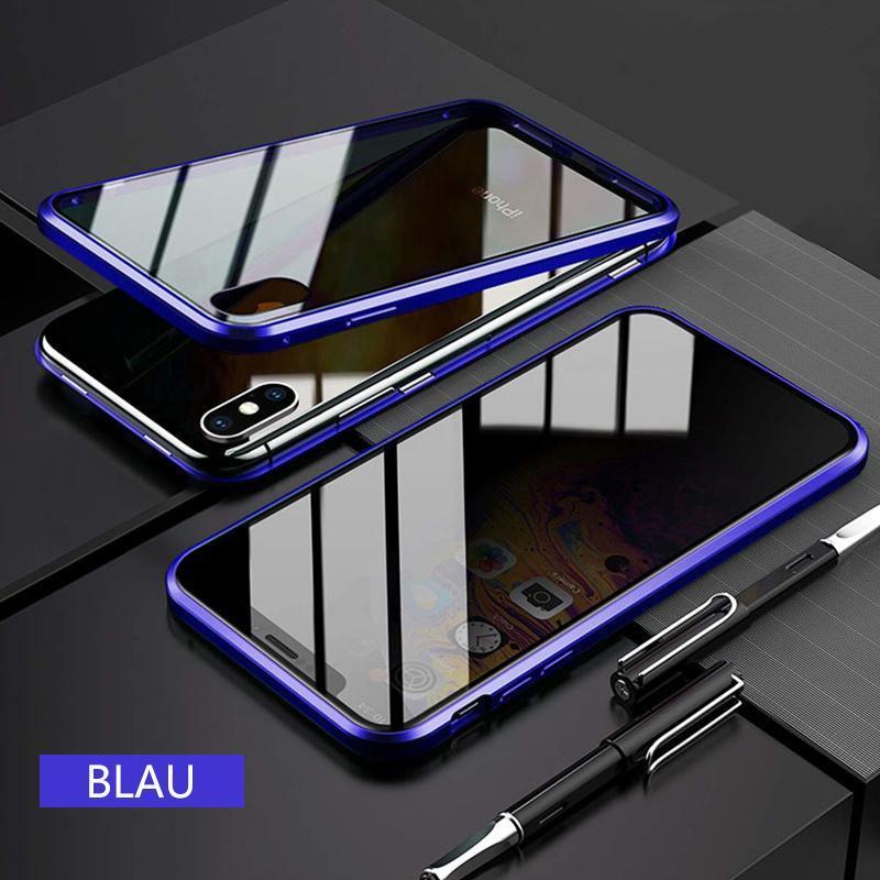 Blickschutz Handyhülle für iPhones (Doppelseite)