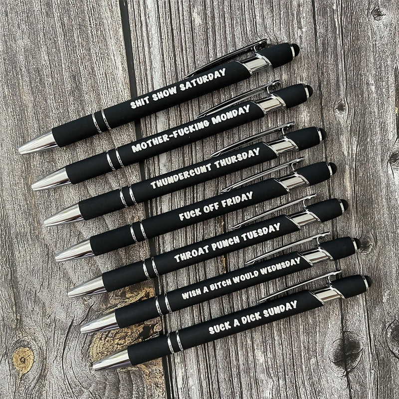 Lustiges Kugelschreiber-Set