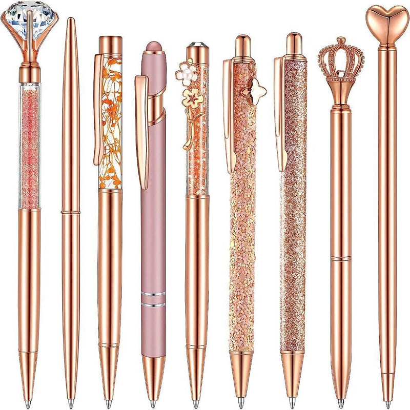 Diamant-Kugelschreiber-Set