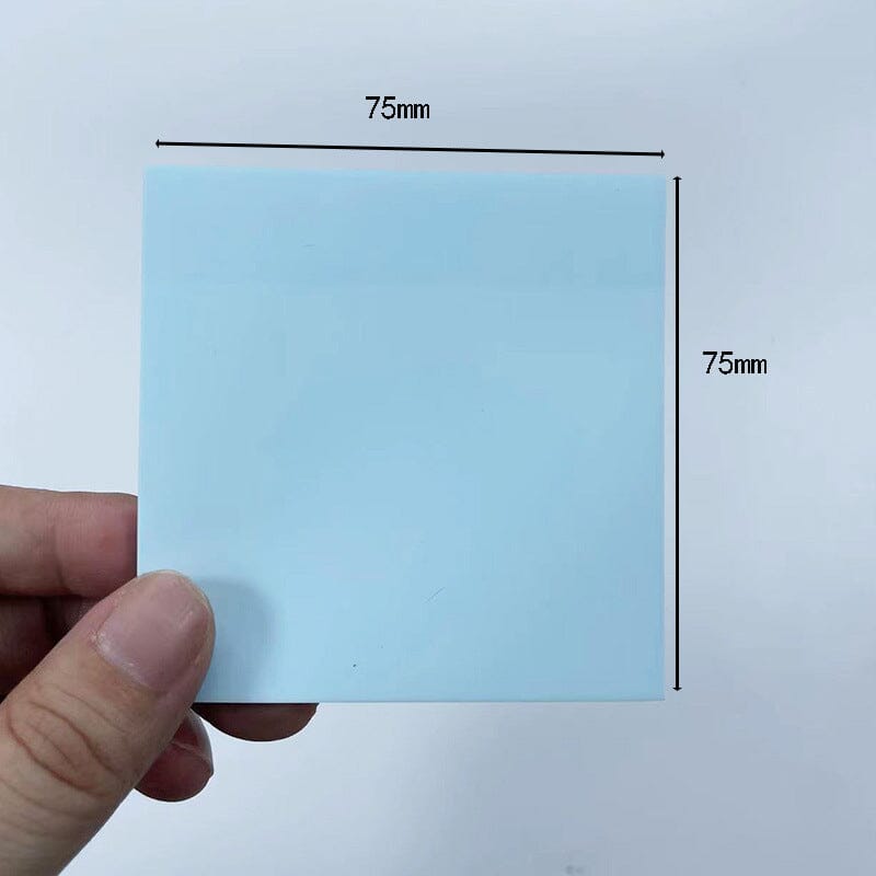 Transparente Haftnotizen