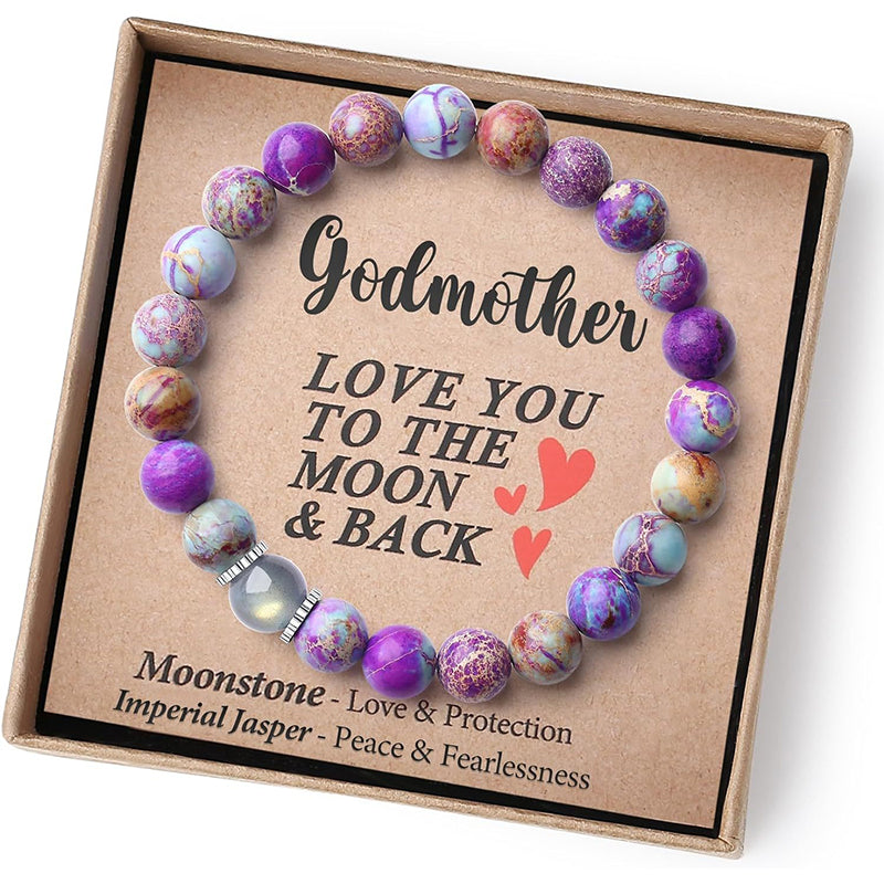 Natürliches Edelsteinarmband für Damen