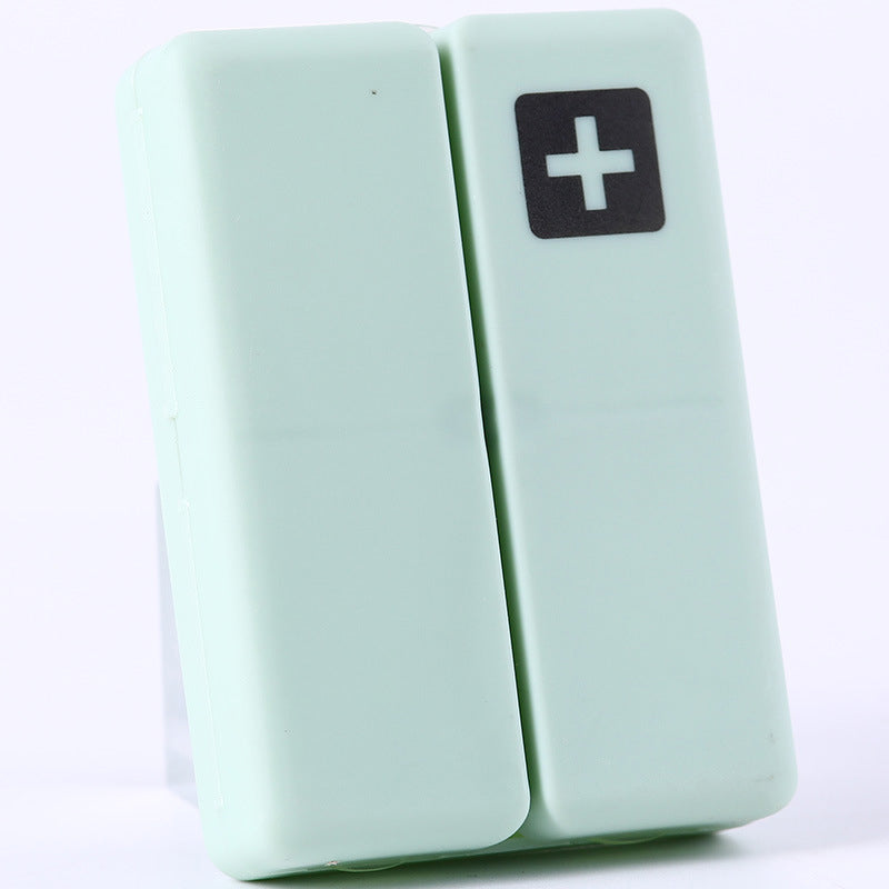 🎁Tragbares Pillenetui mit 7 Fächern