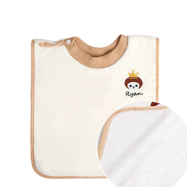 Besticktes Sabberhandtuch für Babys