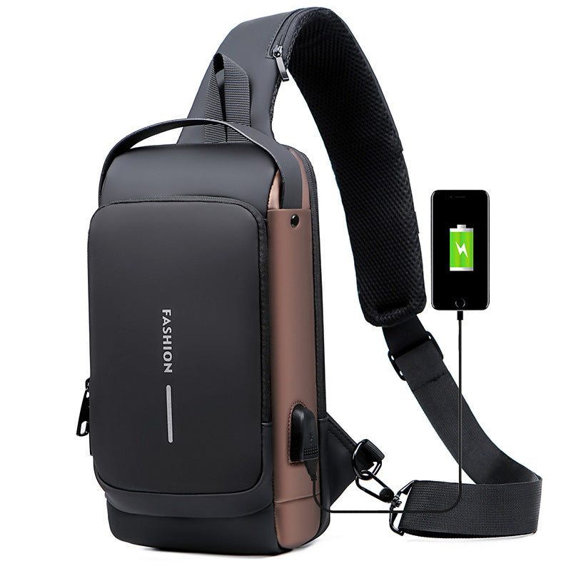 ✨USB-Ladesport-Sling Anti-Diebstahl-Umhängetasche✨