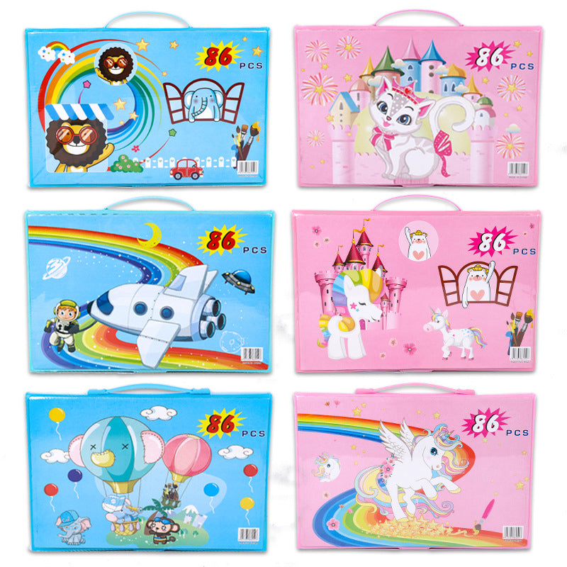 Luxuriöses 6-in-1-Kunst- und Kreativitätsset